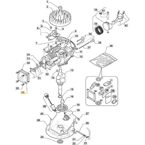 Tapa de la válvula del cortacésped modelos AL345S ORIGINAL STIGA 118550891/0