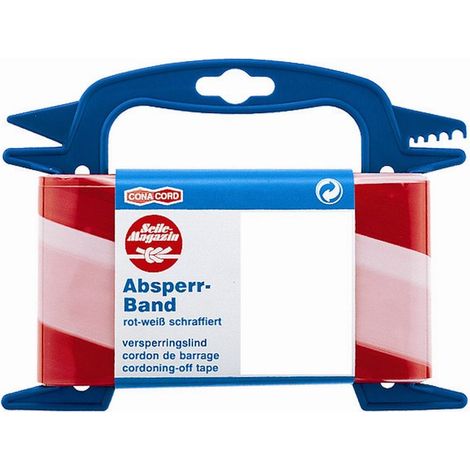 Conacord Absperrband 25 m 81 mm breit Absperrband