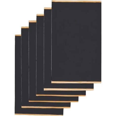 Feuille d'isolation acoustique, réductrice de bruit, résistante à la chaleur, noir (1/2)
