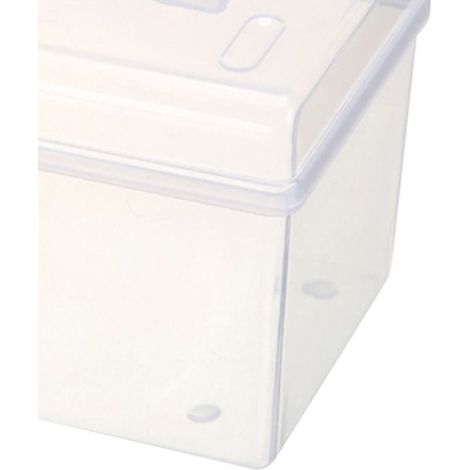 boîte de rangement portable Boîte de rangement transparente, organisateur de bureau portatif de grande meuble boite (1/4)