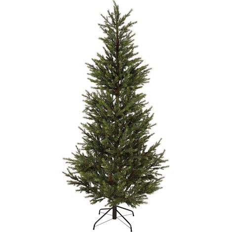 Star Trading Sapin de Noël "Peinture" environ 200 x 96 cm, pied en métal PE, extérieur