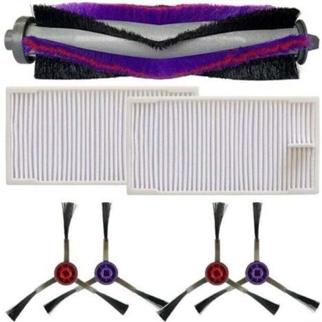 Kit de brosse latérale pour aspirateur Midea M9 Performance de nettoyage optimale, XU, Robuste et durable, Facile à installer (A) - (1/4)