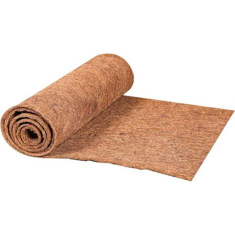 Tapis en Fibre de Cocotier naturel - Substrat sans odeur et facile à nettoyer pour reptiles, rongeurs et petits animaux (1 Pièce)