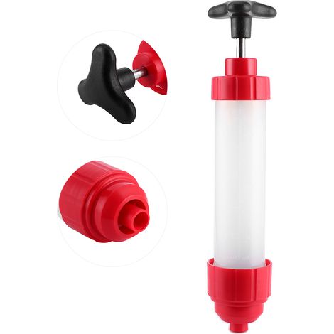 Kit de purge de freins et d'embrayage avec pompe manuelle et seringue de remplissage pour extraction d'huile (350 ml) (1/5)