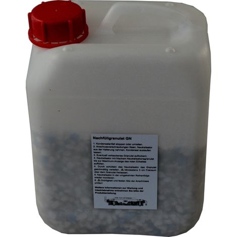 Wolf Neutralisationsgranulat 5kg Nachfüllpackung, Gasbrennwert, 2484538