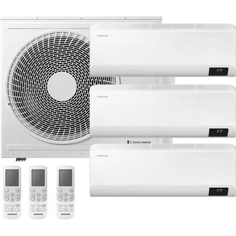 Samsung Climatizzatore Trial Split Inverter Cebu WiFi 9000+12000+18000 BTU R32 AJ068TXJ3KG