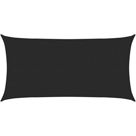 Maison Exclusive - Voile d'ombrage 160 g/m² Noir 4x7 m PEHD (1/5)