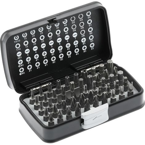 50-teiliges Bit-Set Schrauberbit-Satz Högert Werkzeug-Set Schraubenzieher-Bits (1/5)