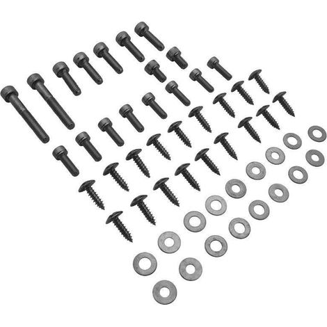 Kit de vis de carrosserie carénage capotage acier chromé compatible avec MBK booster NG Rocket Yamaha Bump Spy Scooter moto