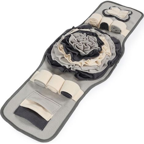 KLVGTIFS PU - Tapis de Fouille Chien,80x28 cm Snuffle Mat pour Entraîner Alimenter, Tapis de léchage Chien Antidérapant pour Soulagement du Stress (1/5)