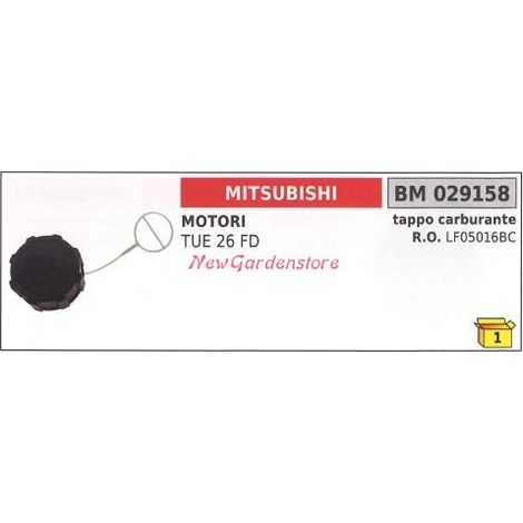 Tappo serbatoio carburante motore MITSUBISHI decespugliatore TUE 26 FD 029158