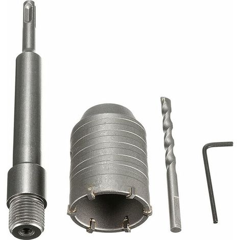 SDS Plus tige béton ciment pierre 50 mm mur scie cloche foret 200 mm tige nouveau (1/5)
