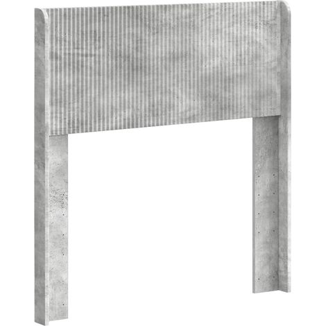 Cabecero Gris Hormigón PB vidaXL