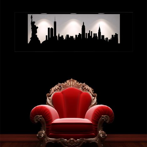 Sticker effet 3D New-York 30 x 90 cm (1/3)