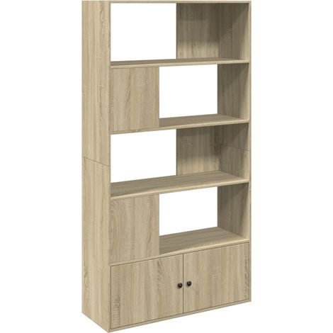 vidaXL Libreria Rovere Sonoma 100x36x189 cm in Legno Multistrato (1/5)