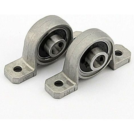 sourcing map Palier Roulement Kp004 20mm alésage en alliage de zinc monté sur bille intérieure roulement d\'insertion de bloc d\'oreiller (1/4)
