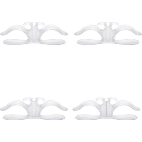 Organizzatore di cavi da cucina, 9,6 x 3 cm, piccolo avvolgicavo multifunzionale per elettrodomestici da cucina, trasparente, 4 pezzi. (1/5)
