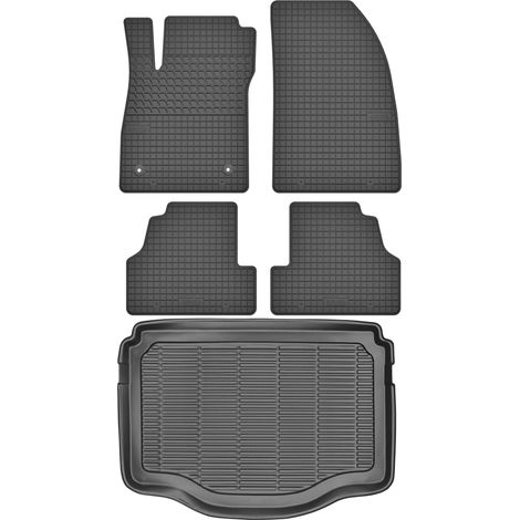 Chevrolet Trax Crossover 2013 SET - Alfombrillas de goma para coche + alfombrilla para maletero (1/5)