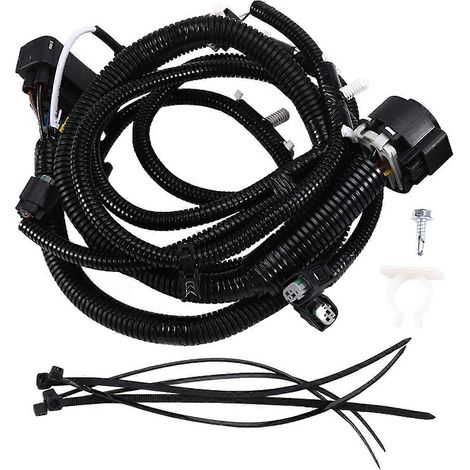 Faisceau de câblage pour attelage de remorque pour modèles 2009-2014 avec capteur de proximité d'aide au stationnement arrière BL3Z13A576C (1/5)
