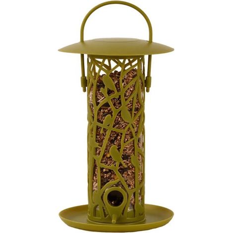 Mangiatoia per uccelli a silo, altezza 23 cm