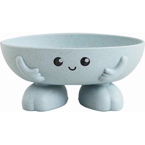 Porte-savons mignons en forme de boîte, avec porte-savon égouttable pour salle de bain à domicile