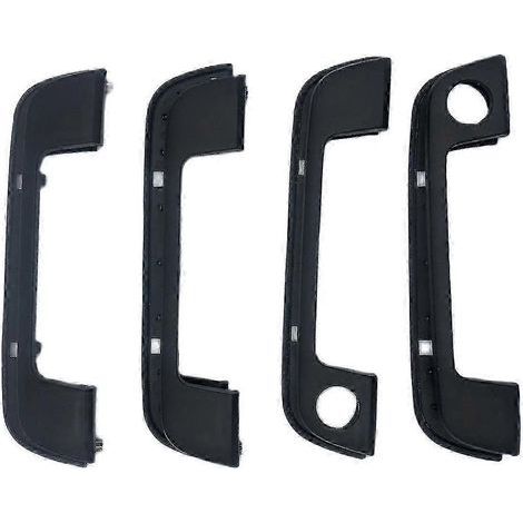 Pour BMW E36 E34 Z3 Série 3 5 - Kit de 4 poignées de porte avant et arrière - Accessoires de protection extérieure (1/5)
