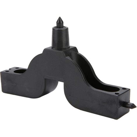 Strumento per perforazione tubi Ulisem, strumento per irrigazione a goccia da giardino nero, strumento per perforazione tubi da trapano (1/4)