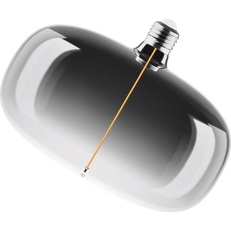 OSRAM Vintage 1906 Big Elipse est une à intensité variabavec un filament en forme d'ellipse. Il offre 4 W pour 60 lm,E27, design fumé, diamètre 215 mm, rendu des couleurs CRI 80, 1800 K. (1/5)