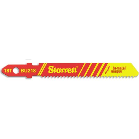 Hoja sierra calar Starret BU218-050MM Multi Blister 5 piezas