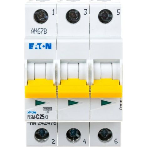 Disyuntor 3P C 25A 10kA CA PLSMC253MW 242476