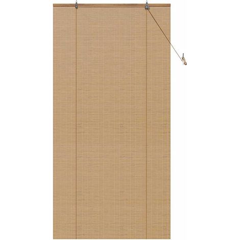 Stores et Occultants Autre Marron Clair Bambou CFW4066942 (1/5)