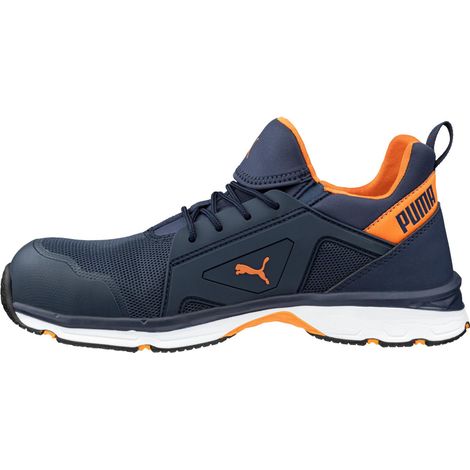 Chaussures de sécurité basses S1PS CHASE bleu/orange - PUMA SAFETY - 643780 43 (1/4)