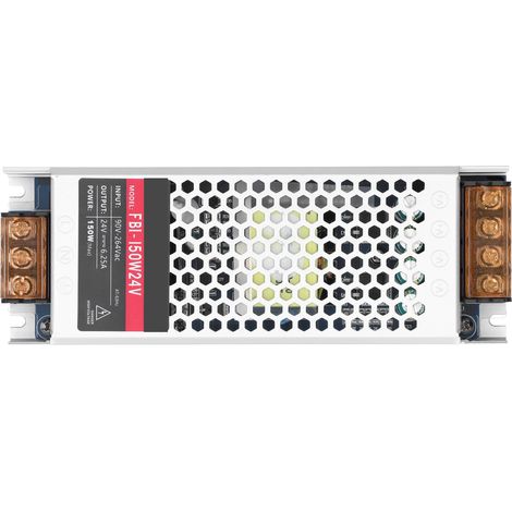 Alimentation à découpage LED ultra-plate 150W AC90-264V vers DC 24V industriel