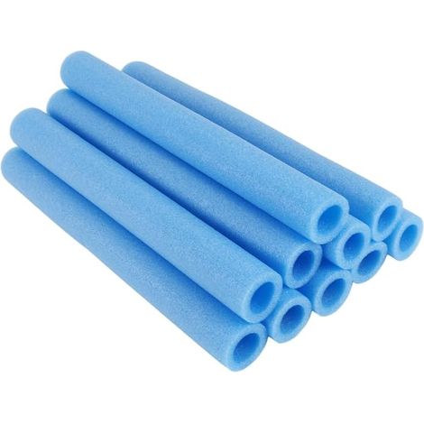 Lot de 10 housses protection pour barres trampoline - 40 cm Bleu (1/5)