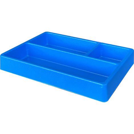 Termoformato separatore ARR-VAS-3S porta minuteria a 3 scomparti per cassetti - compatibile con arredo officina ARR-OFF (1/4)