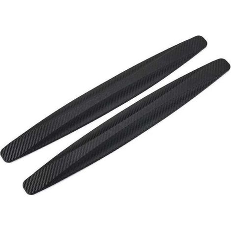 UlisemBande Caoutchouc Pare Chocs Voiture Bande Protection Pare Chocs Voiture Autocollant Protection Porte Bande Protection Contre Les Rayures 2 Pièces(Size:Black) (1/4)