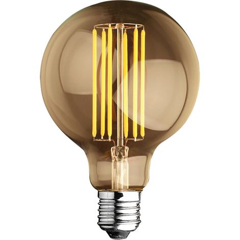 AP95G6 Lampadina led GLOBO edison a filamento 6W 750 LM luce calda 2700°K