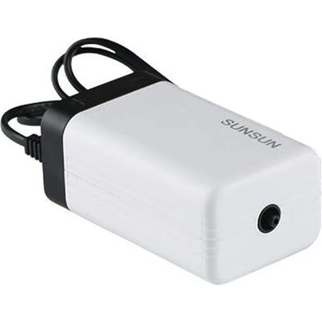 Pompe à air silencieuse pour aquarium 90 L/h, aérateur réglable 4 W (1/5)