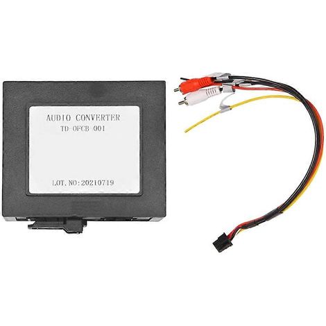 Boîtier décodeur fibre optique MOST pour Mercedes-Benz ML/GLR/W164/W251 et Porsche Cayenne, adaptateur radio de données numériques D2B. (1/5)