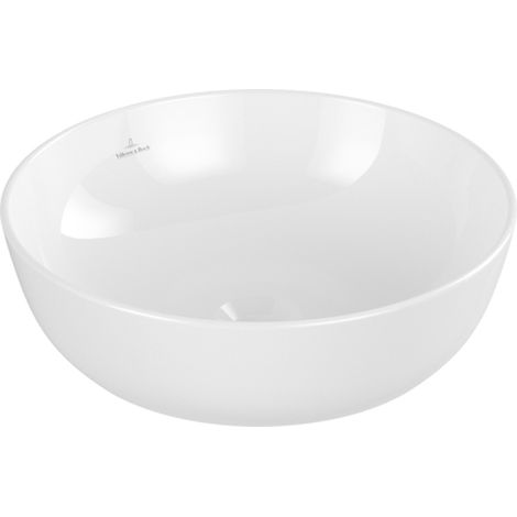 Villeroy & Boch Artis Aufsatzwaschbecken, rund, ohne Überlauf,