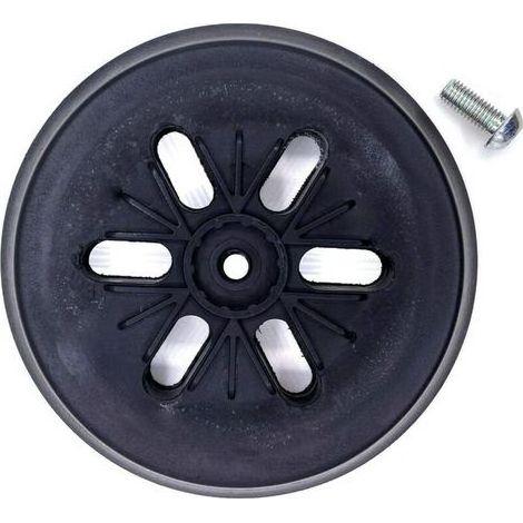 Compatible avec Bos-ch Gex 150 AC, PEX 15 AE, GEX 150 Turbo Ø 150 mm avec vis, disque de ponçage compatible Bosch (1/5)