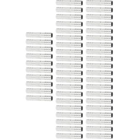 50 raccords cannelés universels en aluminium haute résistance pour tuyau de climatisation, 3/4 po (1/5)