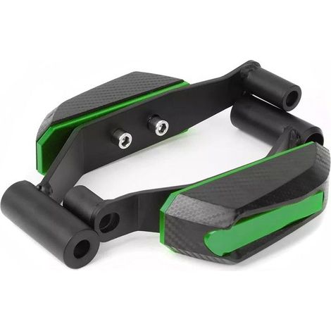 Schutzpuffer für Kawasaki Z 900 17-25 Crashpads Motoguard SC3C grün