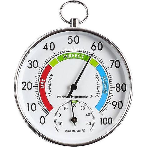 Thermomètre idéal, surveille les températures maximales et minimales ainsi que l'humidité. (1/5)