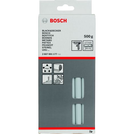 BOSCH 11 X 200MM 500G BARRA DE PEGAMENTO NEGRA