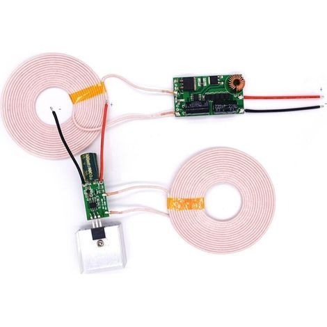 Module alimentation sans fil 36W 12V 3A charge bobine induction récepteur + émetteur (1/2)