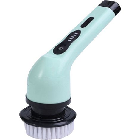 Brosse multifonction sans fil - 2000 mAh - 25 W - 9 têtes de brosse - Vert menthe - Nettoyeur électrique (1/5)