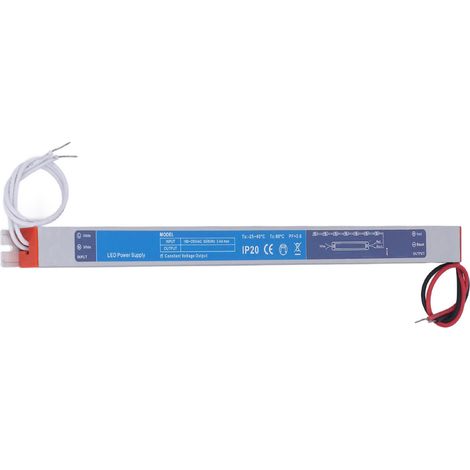 LED-Transformator-Treiber, Konstantspannung, ultradünnes Miniatur-Netzteil, 36 W, für Schaltschränke, 180–250 V AC, 24 V, 1,5 A (1/5)