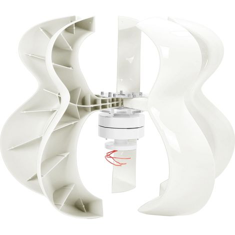 Kit générateur éolien 5 pales 600W avec contrôleur Power Gourd Type DTHL600wBlanc(48V) (1/5)