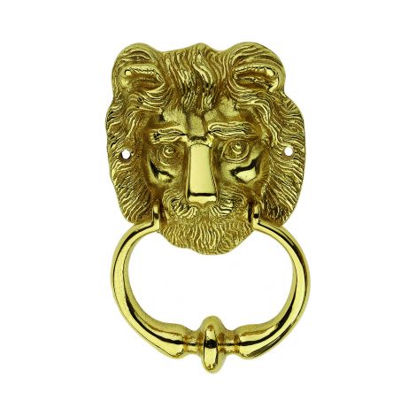 Ouvre&Déco – Heurtoir LEONE, en laiton poli, classique